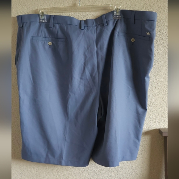Peter Millar Grey Blue Crown Sport Shorts - Picture 4 of 8